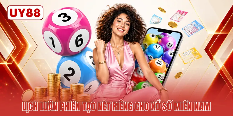 Lịch luân phiên tạo nét riêng cho xổ số miền Nam